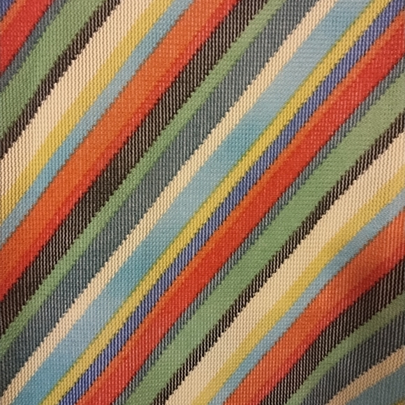 Forever 21 Striped Maxi Multicolor Women's Woven Cotton Blend Skirt Size Medium - Picture 2 of 8